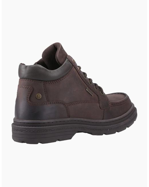 Cotswold Brown Cricklade Leather Ankle Boots for men
