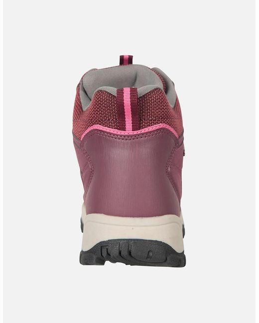 Mountain Warehouse Purple Ladies Adventurer Waterproof Walking Boots
