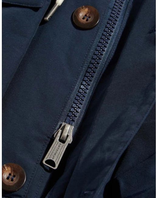 Penfield Blue Blazer Mountain Parka for men