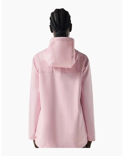 Hunter Pink Izzy Hooded Rain Jacket