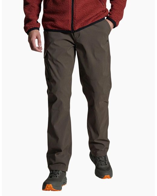 Craghoppers Gray Brisk Pro Quick Dry Trousers for men