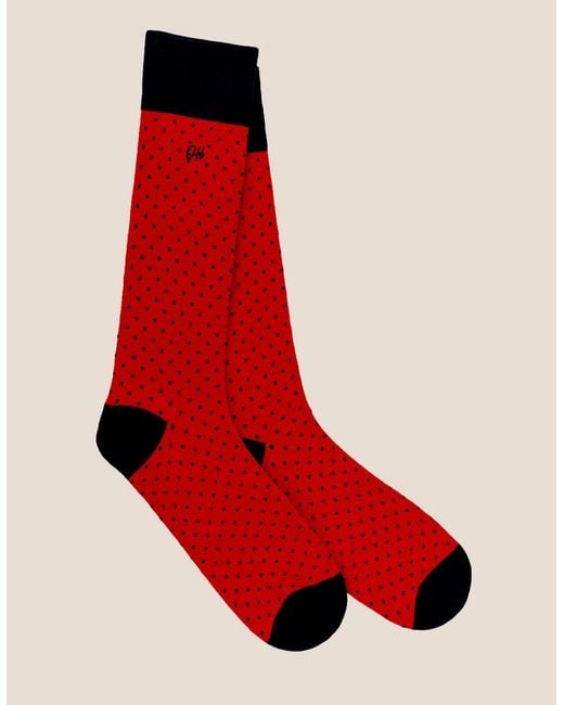 Oswin Hyde Red Savile for men