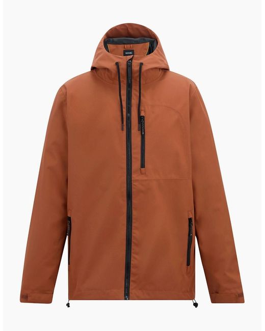 Regatta Brown Frankie Waterproof Jacket for men
