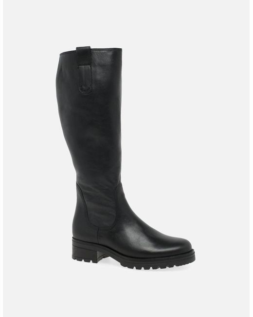 Gabor Black Sadberge L Knee High Boots