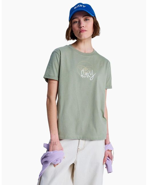 Roxy Green Vl Oceanregular Corpo Short Sleeve T-Shirt
