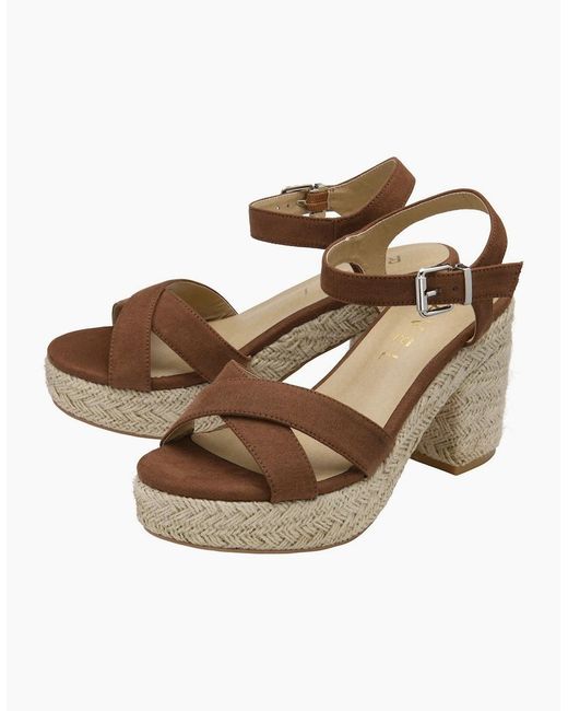 Ravel Metallic Marston Heeled Sandals