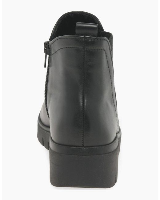 Gabor Black Dublin Chelsea Boots
