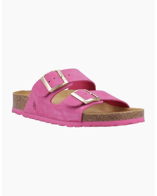 Hush Puppies Pink Brixley Mules