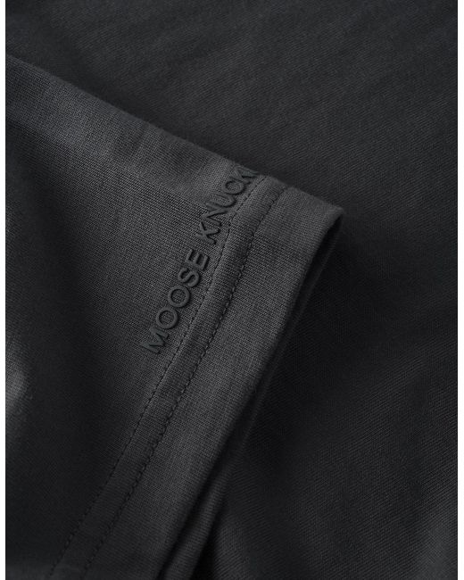 Moose Knuckles Black Raydaze T-Shirt for men