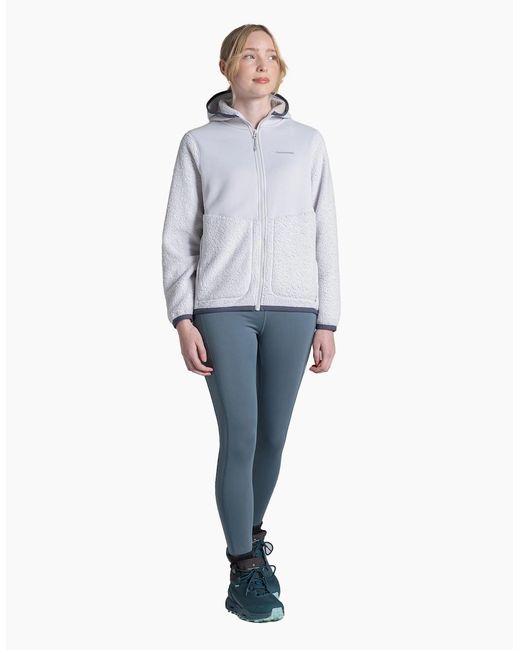 Craghoppers Gray Ladies Telesto Fleece Hooded Jacket