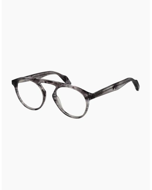 Yohji Yamamoto Gray Optical Frame Yy1027 908 50 for men