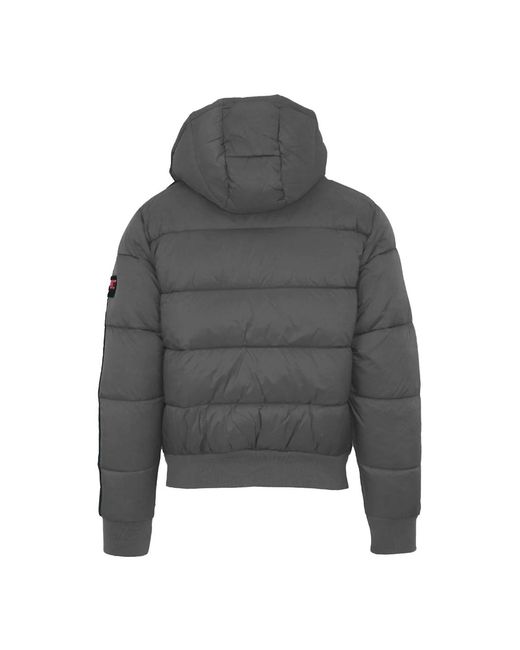 Philipp Plein Gray Plein Sport Padded Taped Sleeve Jacket
