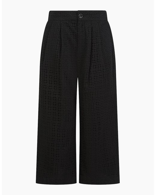 Nooki Design Black Marybeth Broderie Trousers