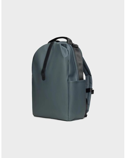 Rains Black Clip Front Backpack