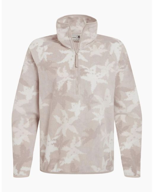 Craghoppers Blue Ladies Reedmace National Trust Half Zip Fleece Top