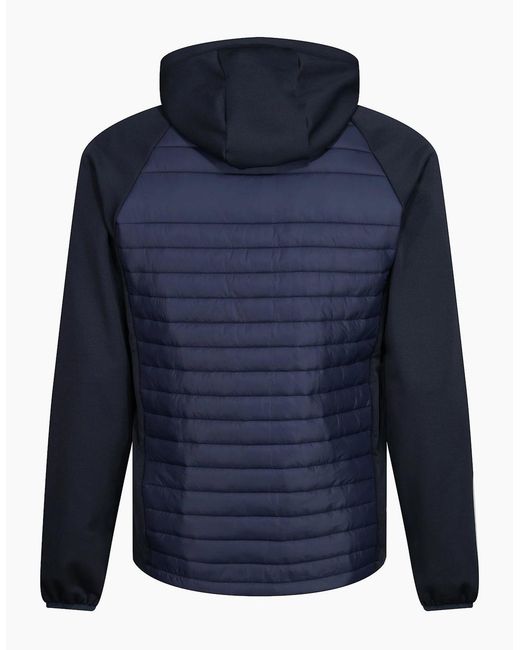 Regatta Blue Navigate Quilted Hybrid Jacket for men