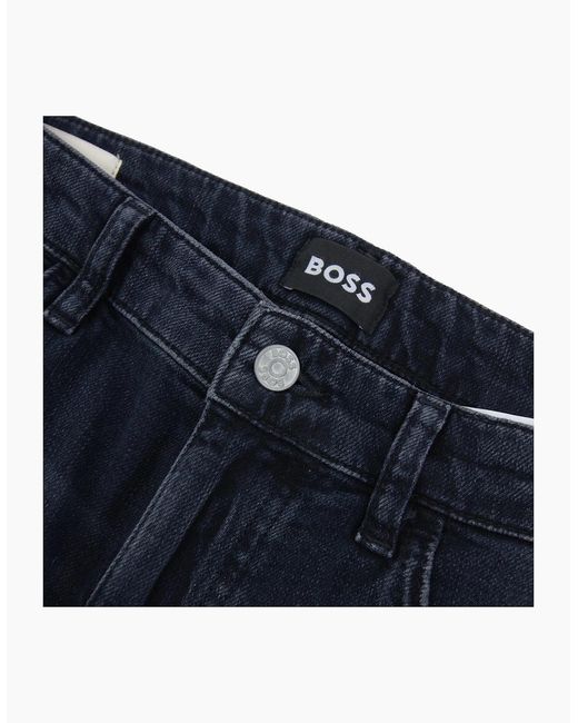 Boss Blue H Delaware Comfort Stretch Jean Dark 408 for men