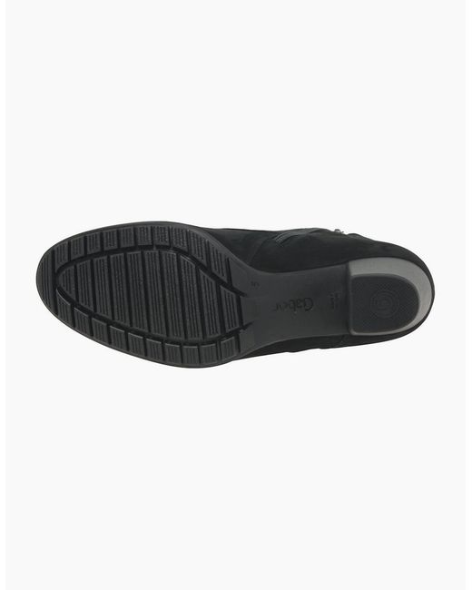 Gabor Black Optimum Ankle Boots