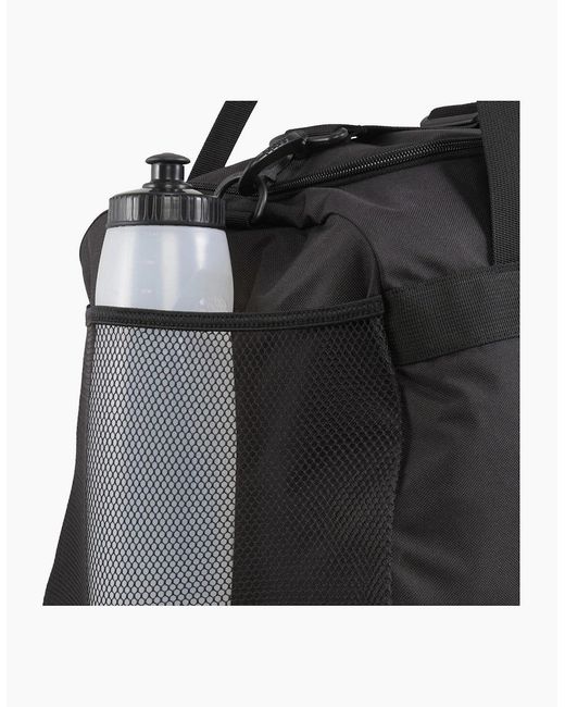PUMA Black Challenger Medium Duffle Bag With Logo for men