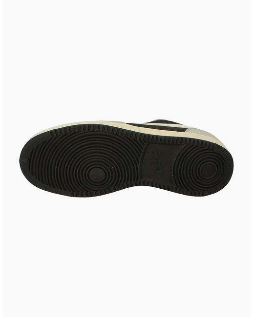 Nike Black Court Borough Low Prem Trainers 844881 005 for men