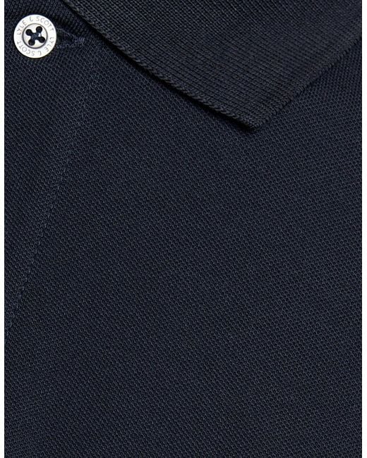 Lyle & Scott Blue Cotton Polo Shirt for men