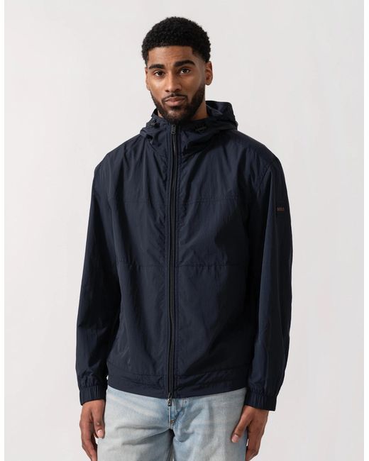 Boss Blue Boss Orip Windbreaker for men