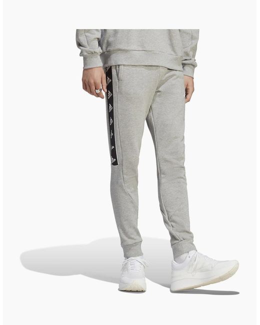 Adidas Gray Ess Brandlove Jogger for men