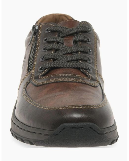 Rieker Brown Ambleside Casual Shoes for men