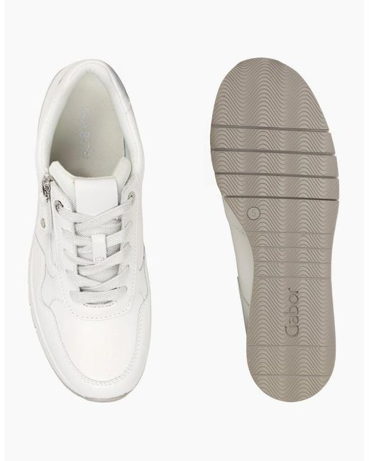 Gabor White Flower Trainer