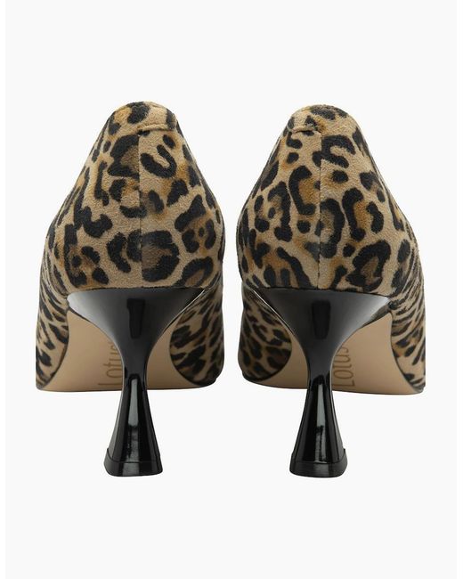 Lotus Metallic Henley Court Shoes