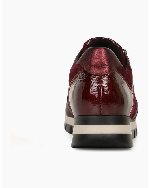 Gabor Red Willet Trainers