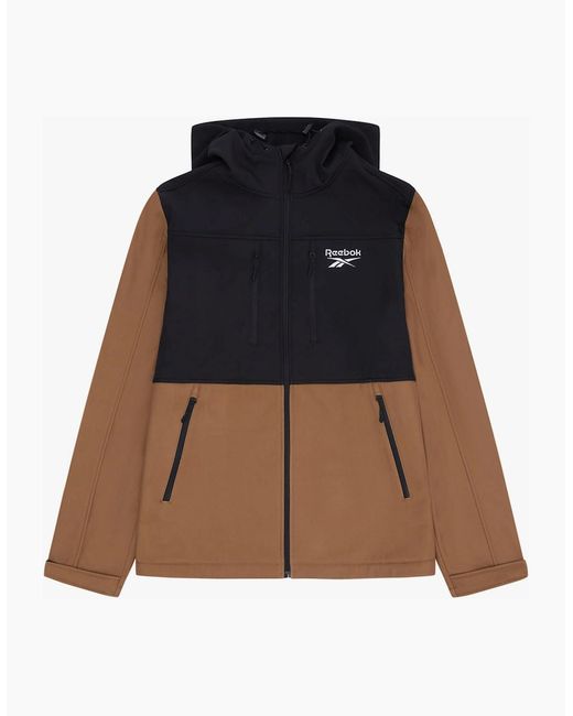 Reebok Brown Rb1544 Softshell Jacket for men