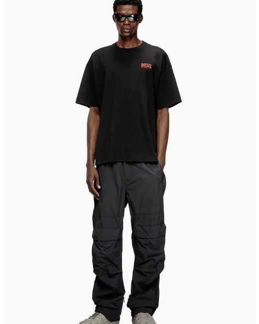 DIESEL Black T-Boxt Bisk T-Shirt for men