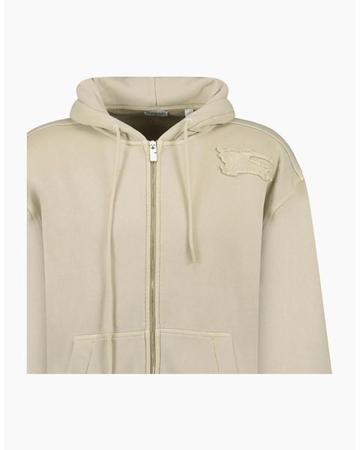 Burberry Natural Embroidery Relaxed Fit Horseferry Logo Safari for men