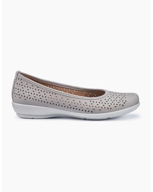 Hotter Gray Livvy Ii Pumps
