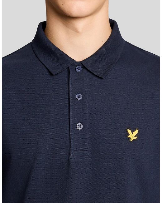 Lyle & Scott Blue Sports Polo Shirt for men