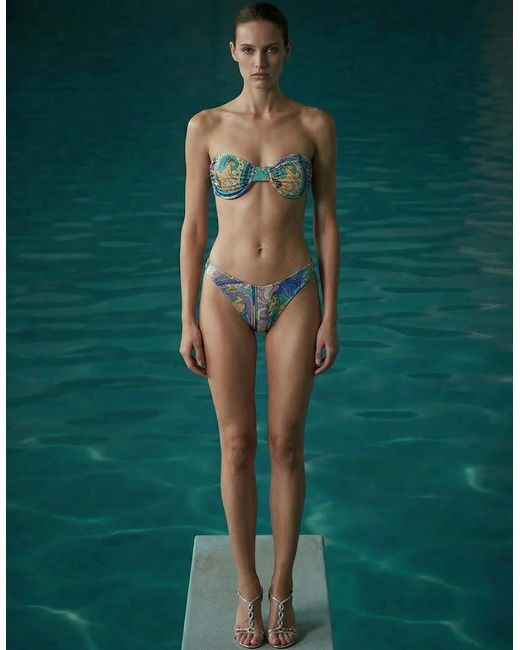 Oceanus Blue Hester Bikini Bottom