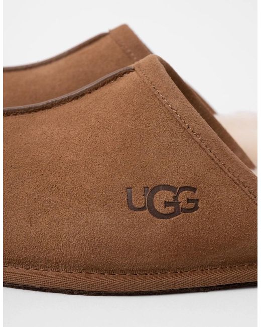 Ugg Brown Scuff Slipper for men