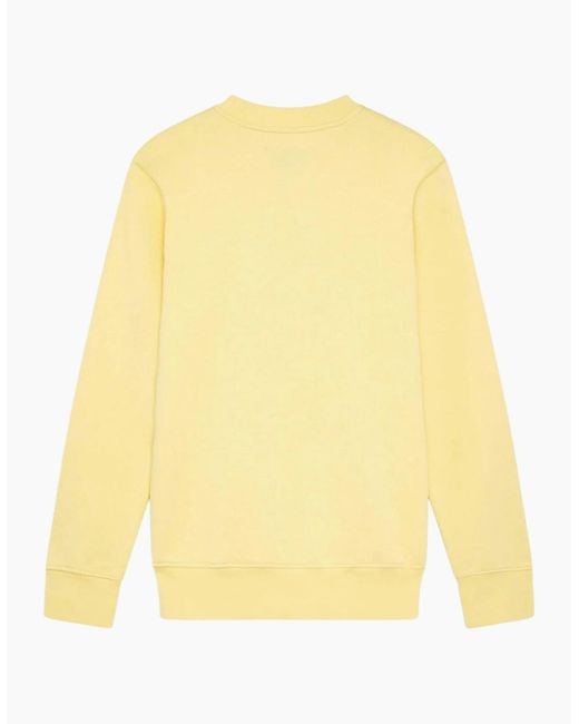 Casablanca Yellow Embroidered Sweatshirt Enoshima Beach Sweatshirt