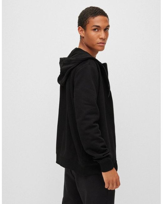 Boss Black Hugo Daple212 Zip Through Hoodie for men