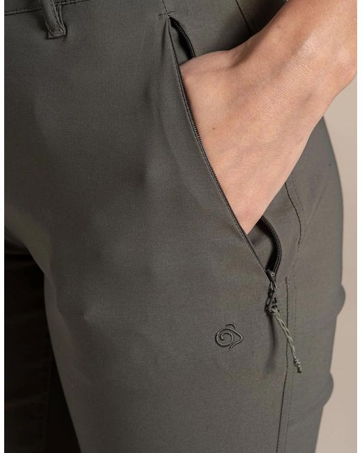 Craghoppers Gray Ladies Kiwi Pro Iii Trousers