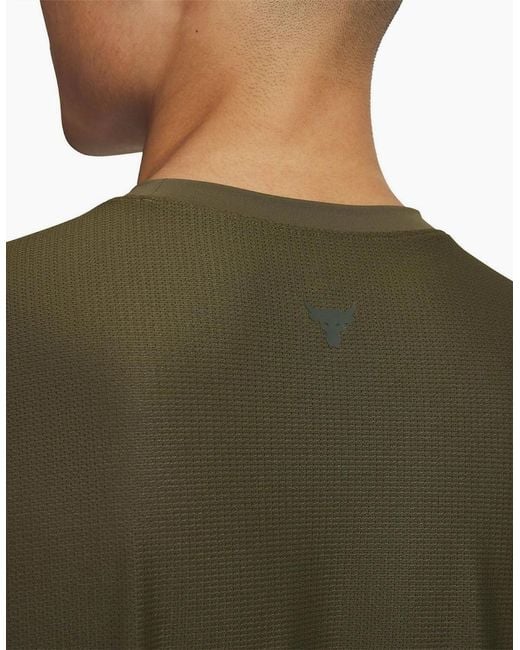 Under Armour Green Text Graphic Crew Neck Short Sleeve Jersey T-Shirt