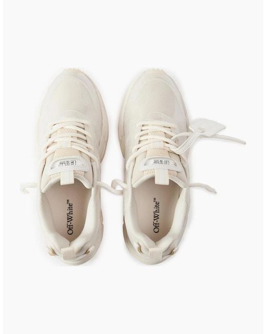 Off-White c/o Virgil Abloh White Be Right Back Retro Inspired Comfort Sneakers