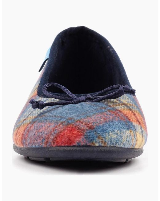 Lunar Blue Brie Slippers