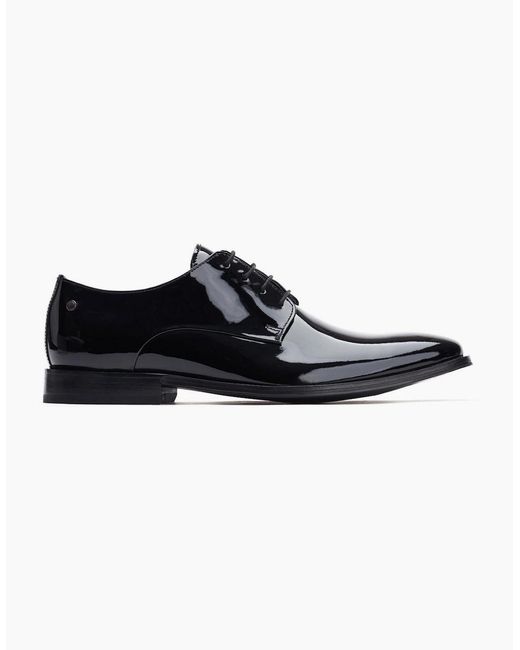Base London Black Marley Formal Lace Up Shoes for men