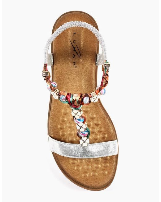 Lunar Metallic Tempo Sandals