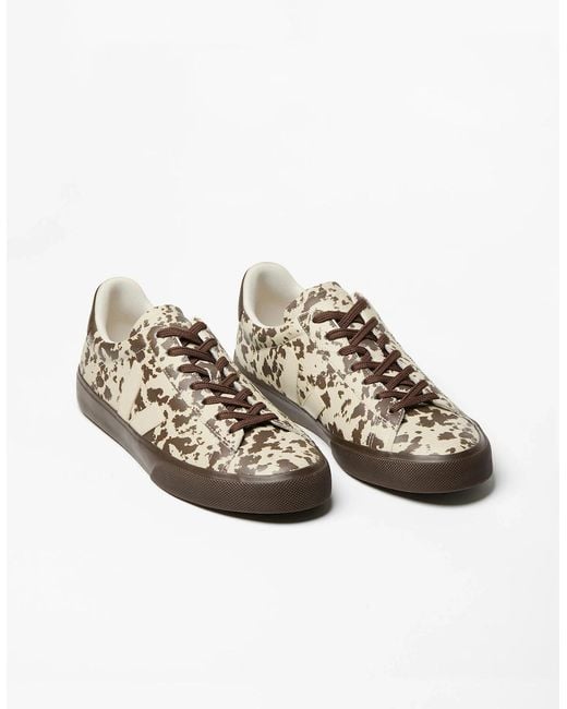 Veja Natural Campo Leather Trainers
