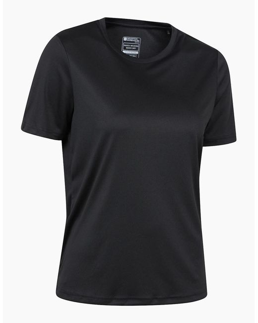 Mountain Warehouse Black Ladies Swimming T-Shirt