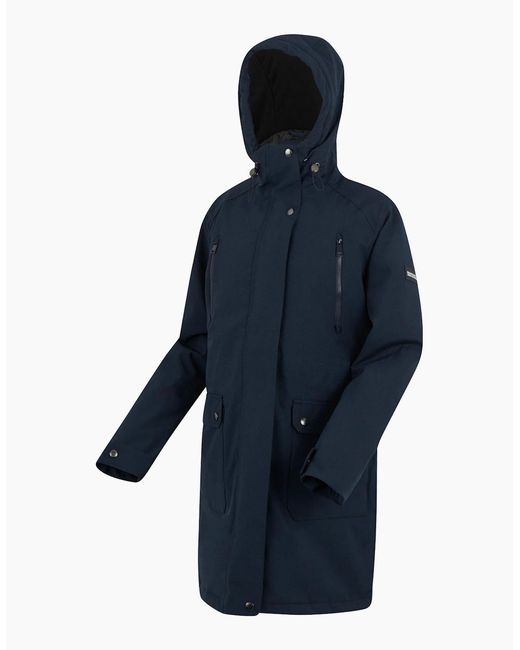 Regatta Blue Ladies Valenta Waterproof Jacket