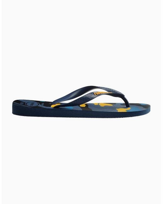 Havaianas Blue Hav. Top Camu 39 40 Flip Flops